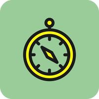 Compass Vector Icon Design