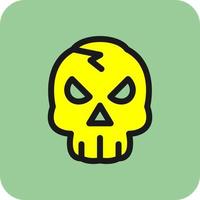 Skull Vector Icon Design