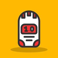 Dosimeter Vector Icon Design