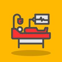 Medical Supervision Vector Icon Design