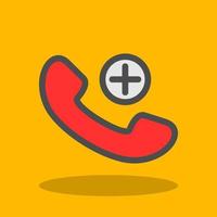 Medical Service on Call Vector Icon Design