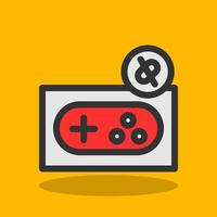 Game Disconnect Vector Icon Design