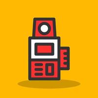 Camera Meter Vector Icon Design