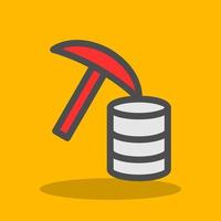 Data Mining Vector Icon Design