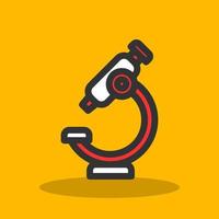 Microscope Vector Icon Design