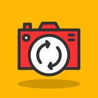 Front Camera Vector Icon Design