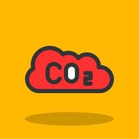 diseño de icono de vector de co2