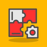 Problem Solving Vector Icon Design