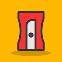 Pencil Sharpener Vector Icon Design