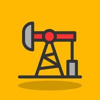 Oil Pump Vector Icon Design