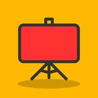 Blackboard Vector Icon Design