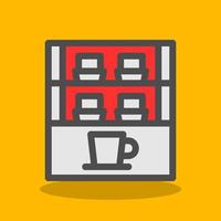 diseño de icono de vector de escaparate de café