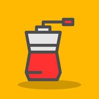 Coffee Grinder Vector Icon Design