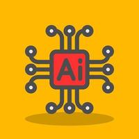 Super Intelligence Vector Icon Design