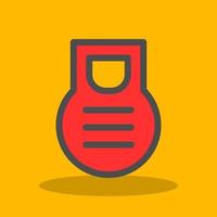 Kettlebell Vector Icon Design