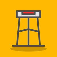Bar Stool Vector Icon Design