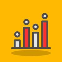 Statistical Analysis Vector Icon Design
