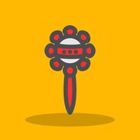 Rattle Vector Icon Design