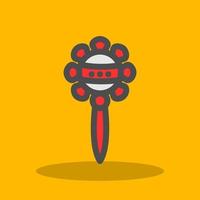 Rattle Vector Icon Design