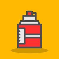 Water Bottle Vector Icon Design