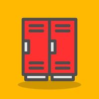 Locker Vector Icon Design