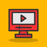 Game Video Vector Icon Design