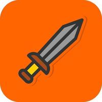 Swords Vector Icon Design