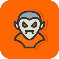 Dracula Vector Icon Design