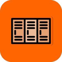 Locker Vector Icon Design