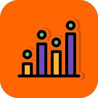Statistical Analysis Vector Icon Design