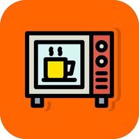 Coffee Oven Vector Icon Design