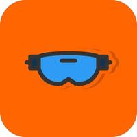 VR Glasses Vector Icon Design