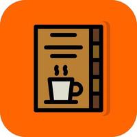 Coffee Card Vector Icon Design