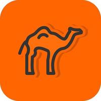 Camel Vector Icon Design