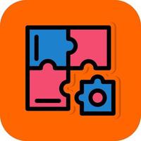 Problem Solving Vector Icon Design