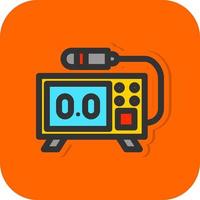 Geiger Counter Vector Icon Design