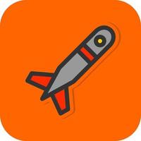 Missile Vector Icon Design