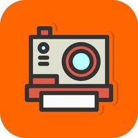 Instant Camera Vector Icon Design