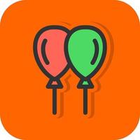 Balloon Vector Icon Design