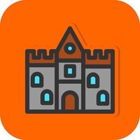 Castle Vector Icon Design