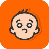 Baby Boy Vector Icon Design