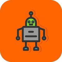 Robot Vector Icon Design