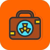 Nuclear Case Vector Icon Design