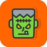 diseño de icono de vector de frankenstein