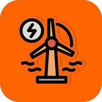 Renewable Energy Vector Icon Design