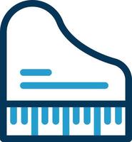 diseño de icono de vector de piano