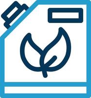 Biofuel Can Vector Icon Design