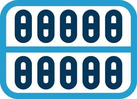 Pills Package Vector Icon Design