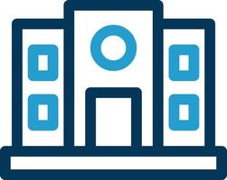 Cloud Based Architecture Vector Icon Design