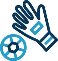 Goalie Vector Icon Design